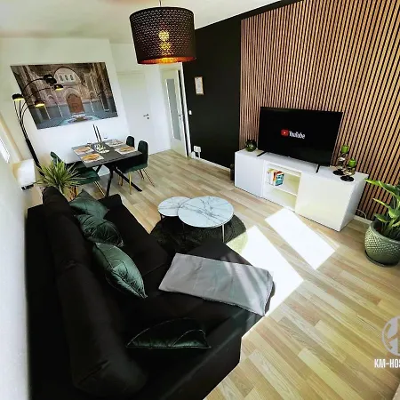 Kmhosting Luxe Apartment Chemnitz-Zentrum Exterior photo