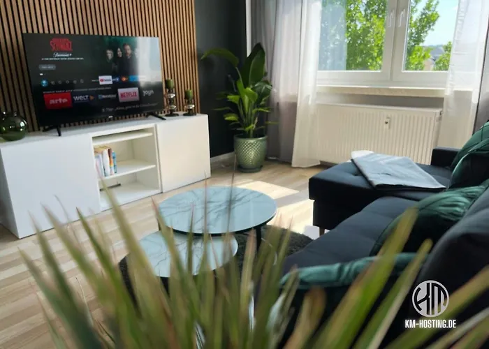 Kmhosting Luxe Apartment Chemnitz-Zentrum